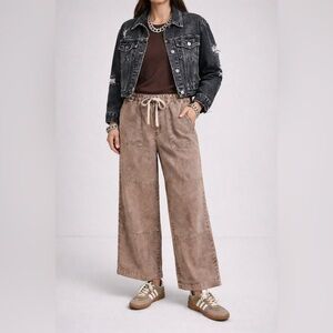 GAP Tan Wide Leg Pants